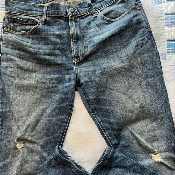 Madewell Other - Madewell Men’s Skinny Jeans Distressed Hem Altered 34x27